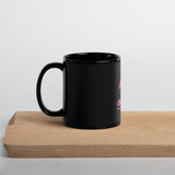 Black Glossy Mug w Pnk Logo